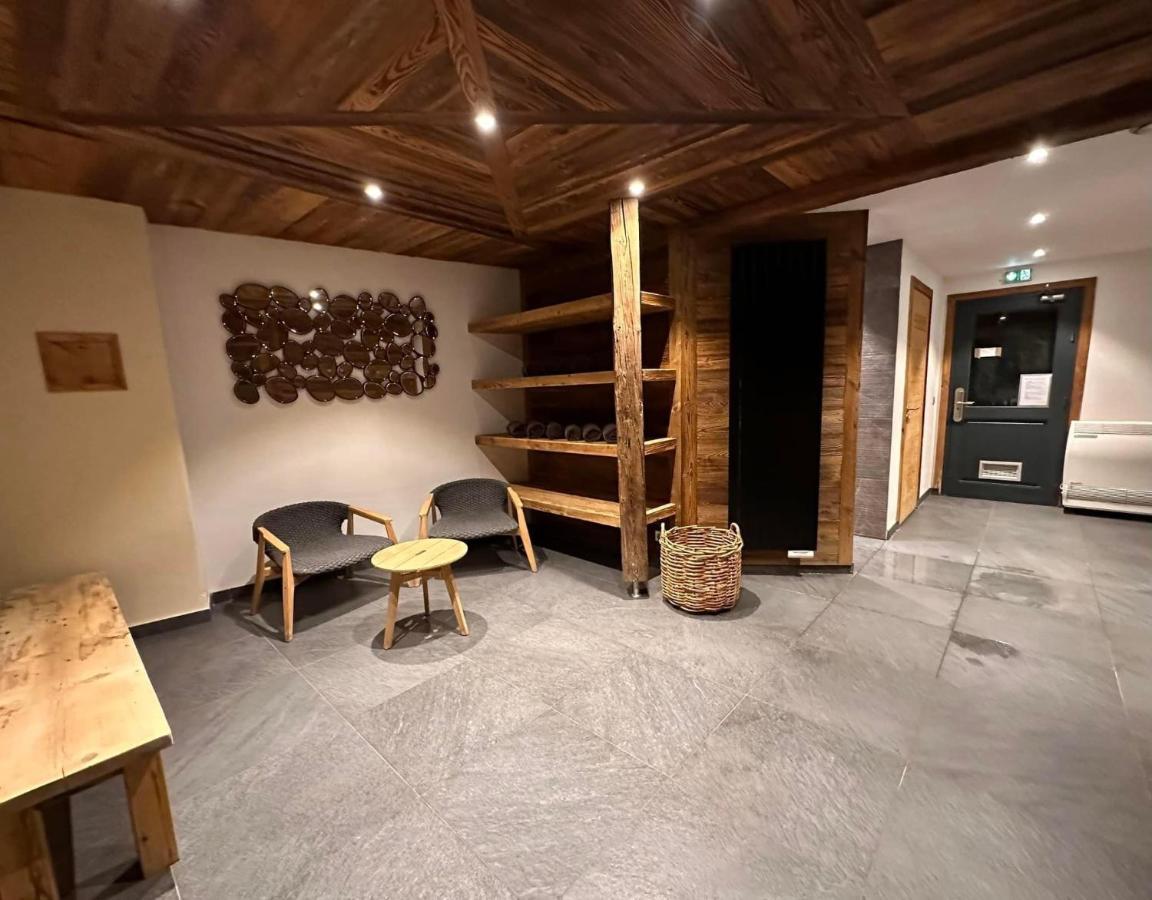 Petite Marmotte Spacieux Studio Pour 4, Skis Aux Pieds, Le Refuge Du Montagnard, Arc 1950 Les Arcs  Luaran gambar